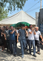 Vətən Müharibəsi şəhidinin anasının dəfn mərasimi keçirilib.