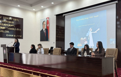 “Uşaqlara kitab verək, həyat yükü yox: erkən evliliyə birlikdə yox deyək” mövzusunda maarifləndirici tədbir keçirilib.