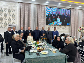 Martın 18-də Beyləqan rayonunda müqəddəs Ramazan ayı münasibətilə 400 nəfərlik iftar süfrəsi təşkil olunub.