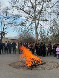 Beyləqan rayonu Birinci Şahsevən kəndində Yel Çərşənbəsi qeyd olunub
