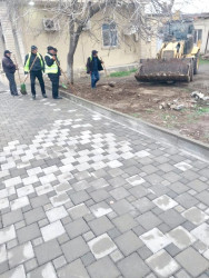 Beyləqanda abadlıq işləri mütəmadi olaraq həyata keçirilir.