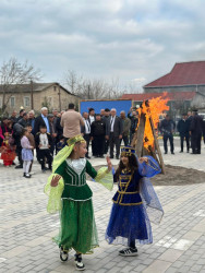 Beyləqan rayonunun Dünyamalılar kəndində ilaxır çərşənbə yüksək əhval-ruhiyyə ilə qeyd olunub.