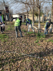 Beyləqanda “Yeni ilə təmiz mühitlə” devizi ilə ümumrayon iməcliyi keçirilib