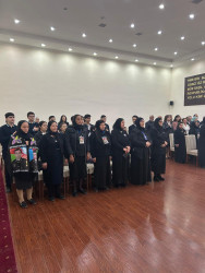 Şəhid Quliyev Barat Nizami oğlunun xatirəsinə həsr olunmuş tədbir keçirildi