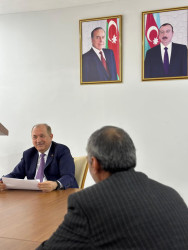 Beyləqan Rayon İcra Hakimiyyətində 23.04.2025-ci il tarixdə növbəti vətəndaş qəbulu keçirilib.