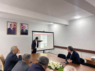 Beyləqan Rayon İcra Hakimiyyətində rəqəmsallaşma məsələlərinə dair müşavirə keçirilib