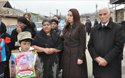 Vətən müharibəsi şəhidi Xudiyev Toğrulun doğum günü qeyd olunub.