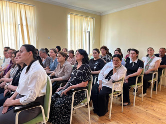 Beyləqan rayonunun Birinci Aşıqlı kəndində səyyar qəbul-görüş keçirilib