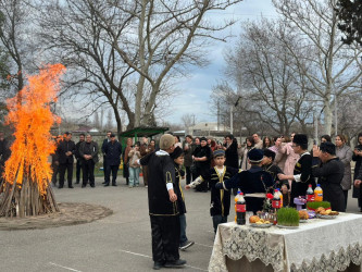 Beyləqan rayonu Birinci Şahsevən kəndində Yel Çərşənbəsi qeyd olunub
