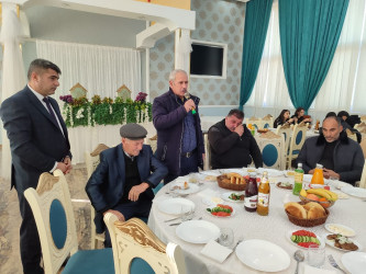 Beyləqanda şəhid və qazi övladları üçün Yeni il şənliyi keçirilib.