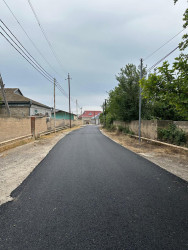 Beyləqan şəhəri Habil Hacıyev küçəsində asfaltlanma işləri yekunlaşıb