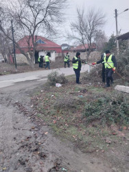 Beyləqanda “Yeni ilə təmiz mühitlə” devizi ilə ümumrayon iməcliyi keçirilib