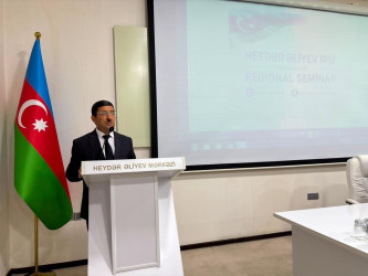 Beyləqanda “Heydər Əliyev İrsi” mövzusunda regional seminar keçirilib.