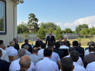 Beyləqan Rayon İcra Hakimiyyətinin başçısı Əziz Əzizov 10.06.2025-ci il tarixdə növbəti səyyar görüş keçirib