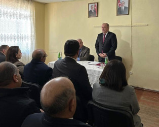 21 yanvar 2025-ci il tarixdə Rayonun İkinci Aşıqlı kəndində səyyar qəbul keçirilib.