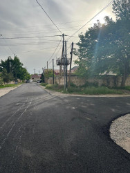 Beyləqan şəhərində Əliağa Vahid küçəsində asfaltlanma işləri başa çatdırılıb.