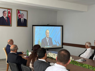 Beyləqanda “Konstitusiya və Suverenlik ili” çərçivəsində Azərbaycan Əlifbası və Azərbaycan Dili Günü qeyd olunub