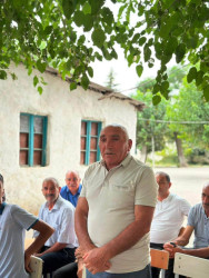 Yeni Mil qəsəbəsində vətəndaşların müraciətləri dinlənilib