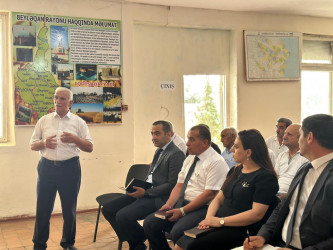 22.07.2025-ci il tarixdə Tatalılar kəndində səyyar qəbul-görüş keçirilib
