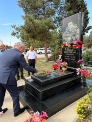 Şəhid Ağazadə Mirtalıb Heydər oğlunun anım günü qeyd olunub.