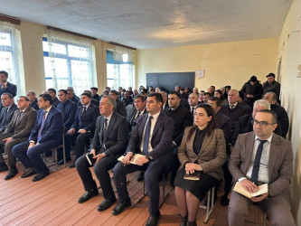 Yuxarı Aran qəsəbəsində səyyar qəbul keçirilib