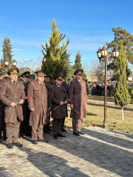 Beyləqan rayonunda  20 Yanvar faciəsinin 35-ci ildönümü ilə əlaqədar Şəhidlər abidəsi ziyarət edilib.