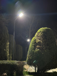 Beyləqan şəhərində Mədəniyyət və istirahət parkının işıqlandırma sistemi yenilənib