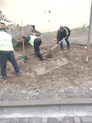 Beyləqanda abadlıq işləri mütəmadi olaraq həyata keçirilir.