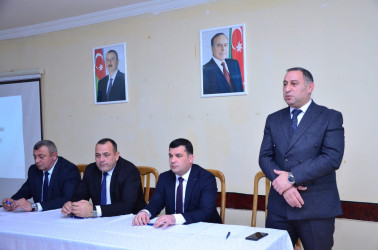 Beyləqanda məişət zorakılığı mövzusunda maarifləndirici görüş keçirilib