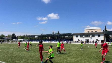 AFFA-nın təşkilatçılığı ilə keçirilən 13 yaşadək futbolçular arasında Respublika çempionatının 1/4 final mərhələsində Aran-Beyləqan komandası növbəti uğurlu çıxışı ilə yadda qalıb.