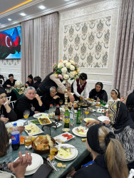 Martın 18-də Beyləqan rayonunda müqəddəs Ramazan ayı münasibətilə 400 nəfərlik iftar süfrəsi təşkil olunub.