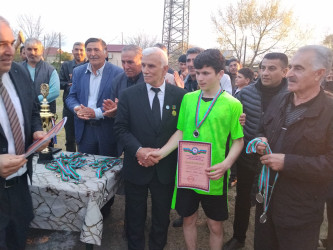 Beyləqanda şəhidlərin xatirəsinə həsr olunmuş futbol turniri keçirilib