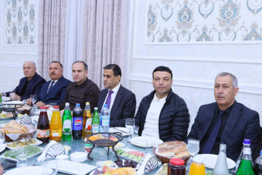 Martın 18-də Beyləqan rayonunda müqəddəs Ramazan ayı münasibətilə 400 nəfərlik iftar süfrəsi təşkil olunub.