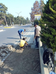 Beyləqanda abadlıq və yenidənqurma işləri davam etdirilir