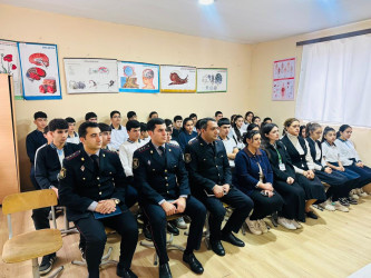“Narkomaniyaya “yox” deyək!” adlı maarifləndirici görüşlər təşkil olunub