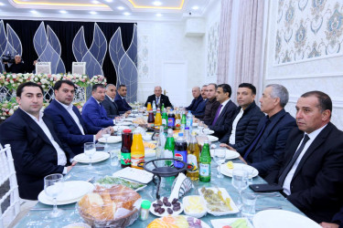 Martın 18-də Beyləqan rayonunda müqəddəs Ramazan ayı münasibətilə 400 nəfərlik iftar süfrəsi təşkil olunub.