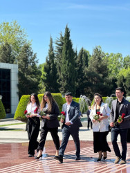 Beyləqanda Ümummilli Lider Heydər Əliyevin əziz xatirəsi dərin ehtiramla yad edilib