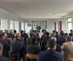 Örənqala qəsəbəsində səyyar vətəndaş qəbulu keçirilib.