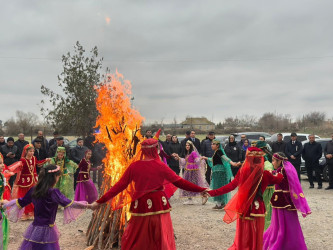 Beyləqanda Novruzun ilk müjdəsi – Su Çərşənbəsi qeyd olunub