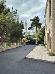Beyləqanda yol infrastrukturu mərhələli şəkildə yenilənir.