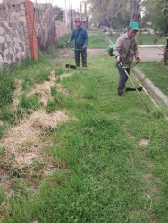 Beyləqanda abadlıq və təmizlik işləri davam edir