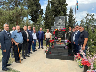 Şəhid Ağazadə Mirtalıb Heydər oğlunun anım günü qeyd olunub.