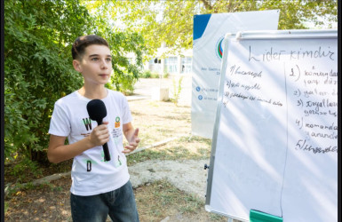 “Mənim hüquqlarım” adlı təşviqat avtobusu Beyləqanda