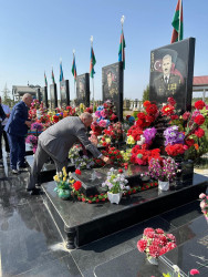 Şəhid Vəliyev Elnur Mirsiyab oğlunun doğum günü qeyd olundu.