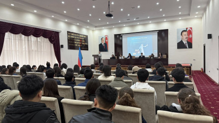 “Uşaqlara kitab verək, həyat yükü yox: erkən evliliyə birlikdə yox deyək” mövzusunda maarifləndirici tədbir keçirilib.