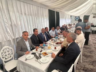 Şəhid atasının vəfatı ilə əlaqədar  başsağlığı verilib