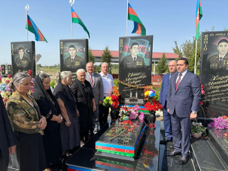 Şəhid Vəliyev Elnur Mirsiyab oğlunun doğum günü qeyd olundu.