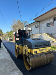 Beyləqanda növbəti asfaltlanma işləri həyata keçirilib