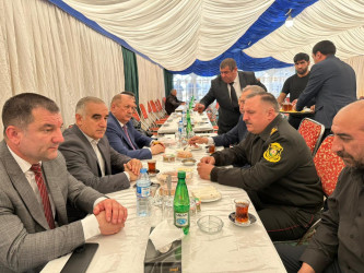 Beyləqan RİH başçısı Birinci Qarabağ müharibəsi qazisinin vəfatı ilə əlaqədar ailəsini ziyarət edib.