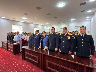 Beyləqanda 2 İyul – Azərbaycan Polisi Günü münasibətilə tədbir keçirilib.